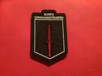 Badge van het Commando Troepen met klittenband, Ophalen of Verzenden, Landmacht, Nederland, Embleem of Badge