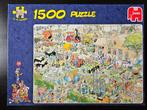 Jan van Haasteren Boerderij bezoek 1500 stukjes, Ophalen, 500 t/m 1500 stukjes, Gebruikt, Legpuzzel