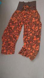 Nieuwe harembroek Pasal Himal L/XL oranje zwart, Zwart, Maat 46/48 (XL) of groter, Nieuw, Ophalen of Verzenden