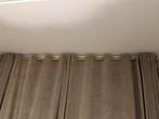2x Beige Velvet Curtains gordijnen NIEUW, Huis en Inrichting, Stoffering | Gordijnen en Lamellen, Ophalen of Verzenden, Nieuw