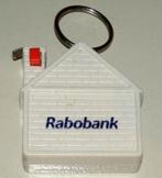 Sleutelhanger / centimeter -- uitgegeven door de rabobank, Verzamelen, Sleutelhangers, Ophalen of Verzenden, Gebruikt
