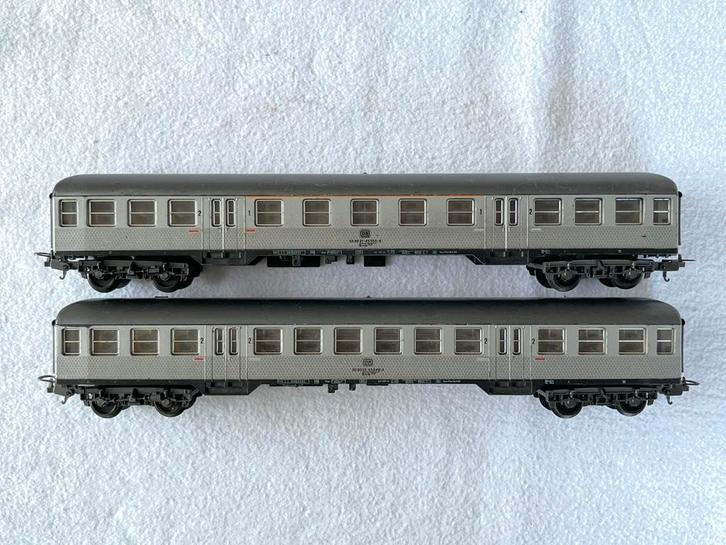2x Lima DB Silberling 1e en 2e klasse, Hobby en Vrije tijd, Modeltreinen | H0, Gebruikt, Wagon, Gelijkstroom, Lima, Ophalen of Verzenden