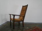 Vintage Worpswede stoel, Gebruikt, Bruin, Verzenden, Eén