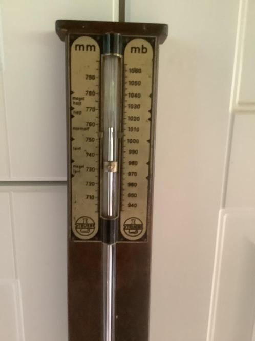 Antieke kwik barometer, Antiek en Kunst, Antiek | Gereedschap en Instrumenten, Ophalen of Verzenden