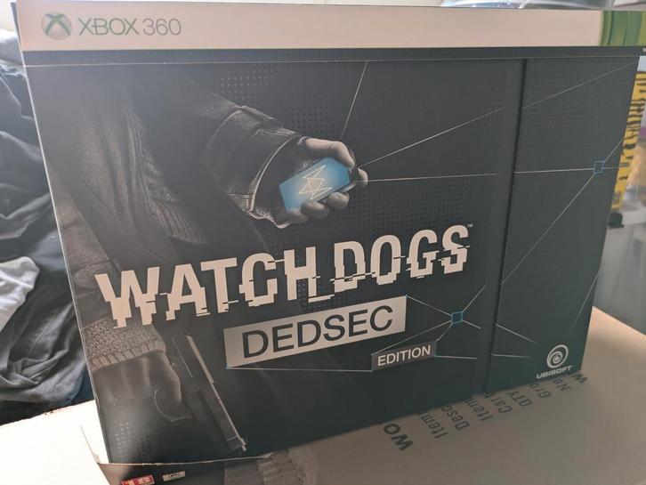 Watch Dogs 1 Dedsec edition incl Aiden figurine zgan, Verzamelen, Beelden en Beeldjes, Zo goed als nieuw, Ophalen of Verzenden