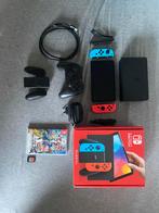 Nintendo Switch OLED + Pro controller + games, Online, Gebruikt, Overige genres, Ophalen of Verzenden