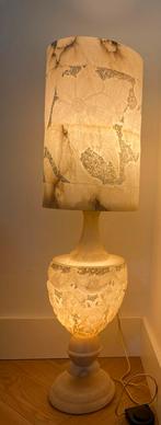 XXL Albast albasten marmer natuursteen vloerlamp tafellamp, Ophalen