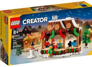 LEGO Winterse Marktkraam (40602) beschikbaar voor biedingen