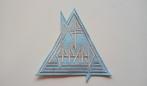 Def Leppard zeer  mooie shaped logo patch d58, Verzenden, Nieuw, Kleding
