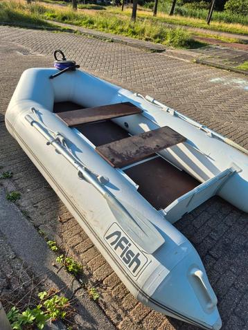 Mooie Fish 270 rubberboot met 5 pk 4 takt beschikbaar voor biedingen