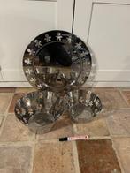 alessi set dienblad  + 2 x schaal, Huis en Inrichting, Woonaccessoires | Schalen en Manden, Overige materialen, Schaal, Ophalen of Verzenden