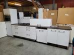 Keuken gedemonteerd, Ophalen, Gebruikt, Wit, Hoekkeuken