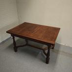 Vintage antieke jaren 50 uitschuif eettafel, Ophalen, Gebruikt, Vintage antieke, Eikenhout