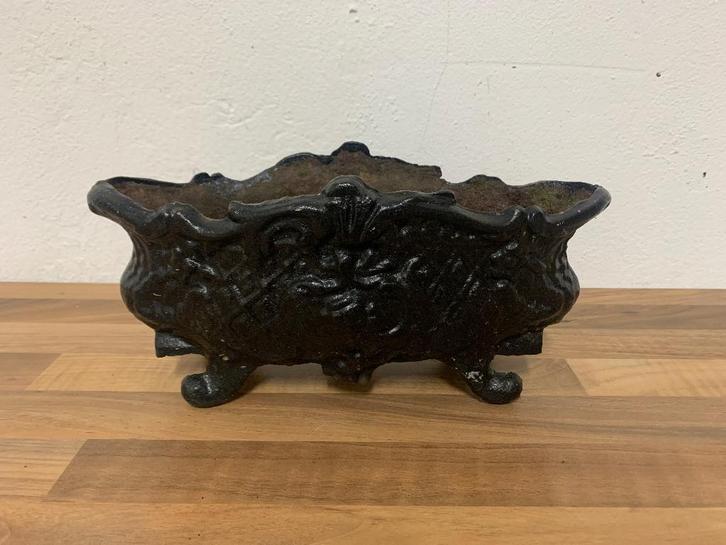 Authentieke jardinière, Antiek en Kunst, Antiek | Keramiek en Aardewerk, Ophalen of Verzenden