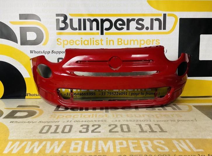 BUMPER Fiat 500 Facelift 2016-2021 VOORBUMPER 2-B3- 6761z, Auto diversen, Tuning en Styling, Ophalen of Verzenden
