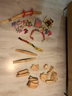 Treinbaan!, Kinderen en Baby's, Speelgoed | Houten speelgoed, Ophalen, Gebruikt, Rij- of Hobbelspeelgoed