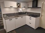 Schröder Style-Touch Optiwhite, Ophalen, Wit, Hoekkeuken, Nieuw