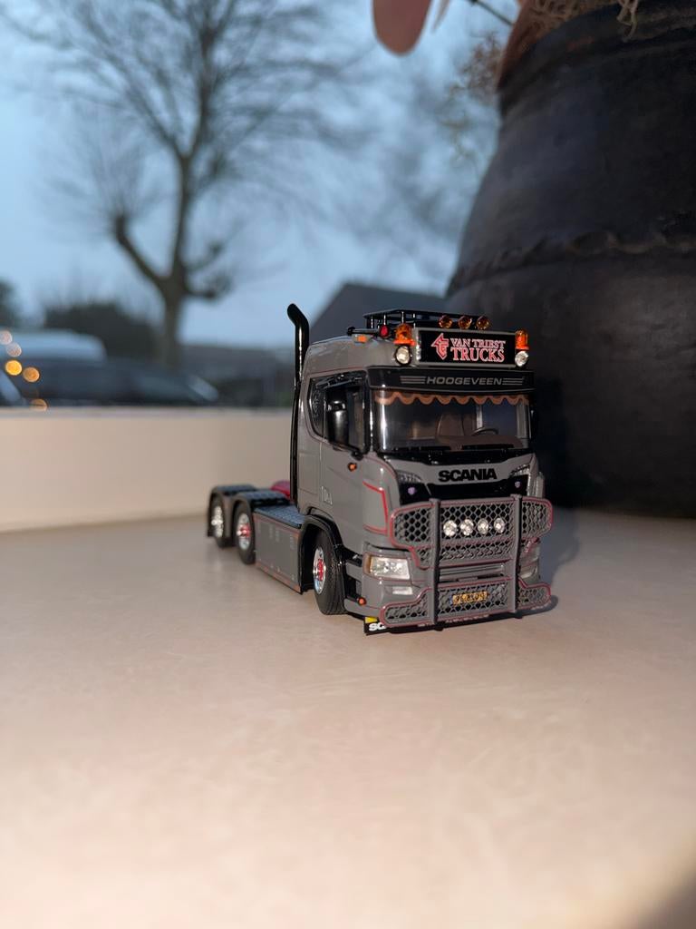 Scania Vantriest Trucks Model, Hobby en Vrije tijd, Modelauto's | 1:50, Ophalen of Verzenden, Gebruikt, Bus of Vrachtwagen, Overige merken