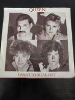 Queen - I want to break free, Cd's en Dvd's, Vinyl Singles, Ophalen of Verzenden, Gebruikt, Pop