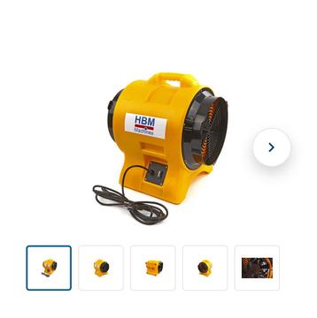Ventilator , bouw ventilator, bouw droger beschikbaar voor biedingen