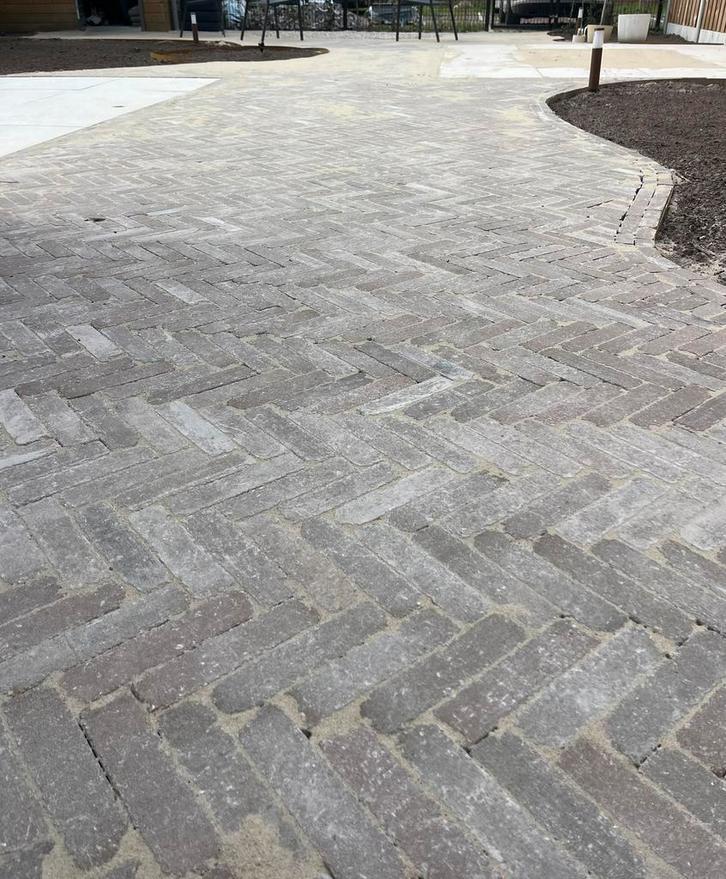 Waaltjes Oud Lemmer Kijlstra - 8 tot 9 m2 (nieuw), Tuin en Terras, Tegels en Klinkers, Nieuw, Klinkers, Beton, Ophalen