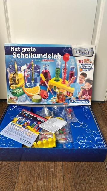 Het grote scheikundelab. Nieuw! beschikbaar voor biedingen