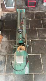 Houten draaibank met beitel, Ophalen, Gebruikt