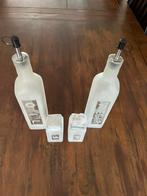 Nieuw setje oil, vinegar, pepper en salt flesjes en potjes, Huis en Inrichting, Ophalen of Verzenden, Nieuw