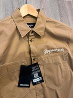 Dsquared2 overhemd (48) regular fit - NiEUW!, Kleding | Heren, Overhemden, Dsquared2, Verzenden, Beige, Nieuw