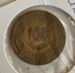 100 millimes Tunesië 1960, Postzegels en Munten, Munten | Afrika, Ophalen of Verzenden, Overige landen