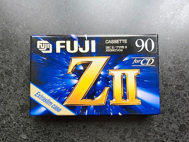 Fuji Z2 (ZII) Cassettebandjes - Nieuw!, Cd's en Dvd's, Cassettebandjes, Nieuw in verpakking, Onbespeeld, Overige genres, 2 t/m 25 bandjes