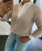 Moda Italia, prachtig/zacht/lief mohair vestje, S/M/L, Maat 38/40 (M), Moda Italia, Beige, Ophalen of Verzenden