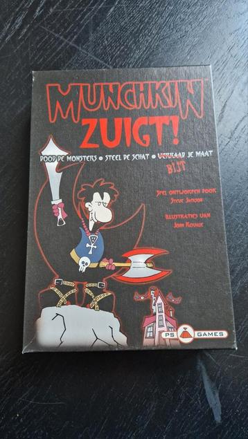 Munchkin Zuigt! Kaartspel beschikbaar voor biedingen
