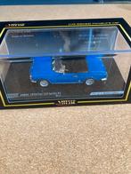 Vitesse fiat 124 spider bs 1970 blauw 1/43, Ophalen of Verzenden, Zo goed als nieuw, Auto, Overige merken