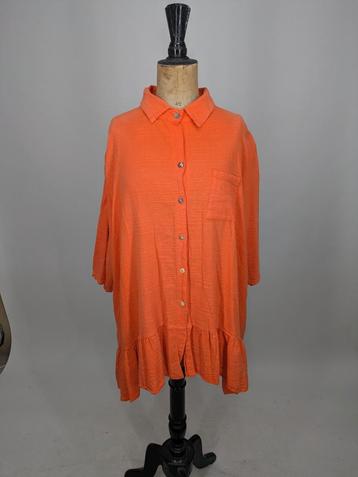 Oranje jurk/blouse  beschikbaar voor biedingen