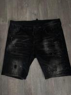 Dsquared kort spijkerbroekje, Kleding | Heren, Dsquared2, Zwart, Ophalen of Verzenden, Zo goed als nieuw