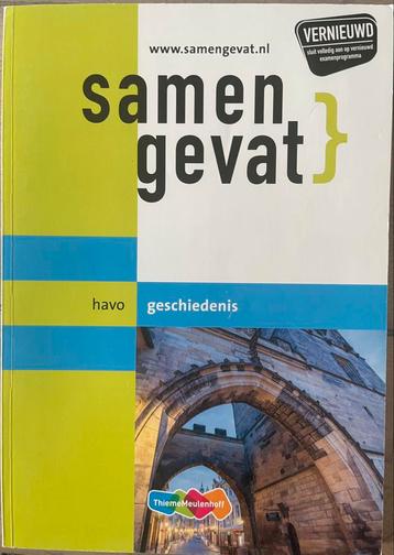 Samengevat havo geschiedenis - ThiemeMeulenhoff beschikbaar voor biedingen