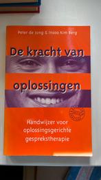 Peter de Jong - De kracht van oplossingen, Boeken, Ophalen of Verzenden, Peter de Jong; Insoo Kim Berg, Zo goed als nieuw