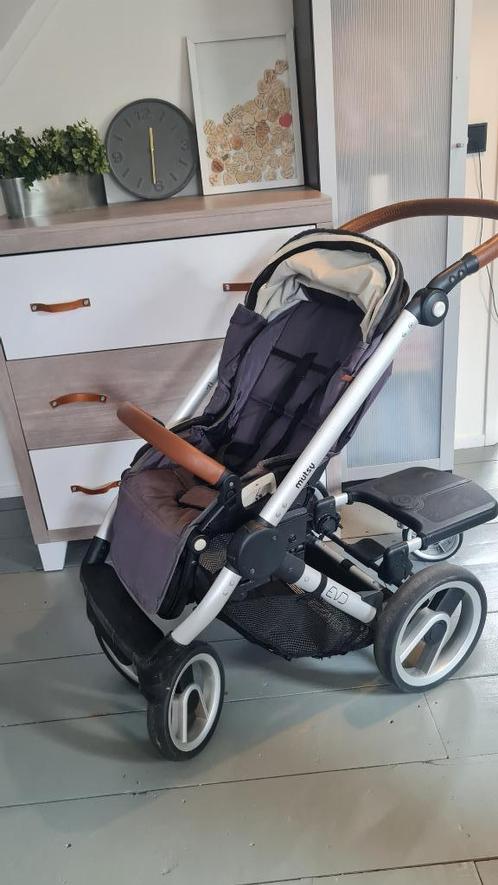 Mutsy EVO Kinderwagen, Kinderen en Baby's, Kinderwagens en Combinaties, Gebruikt, Combiwagen, Mutsy, Duowagen, Luchtbanden, Met reiswieg