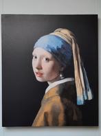 Meisje met de parel - Canvas reproductie schilderij, Ophalen
