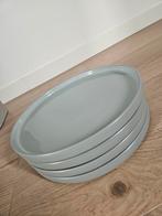 4x BLOMUS dinerplate Pilar licht grijs, Huis en Inrichting, Keuken | Servies, Ophalen, Zo goed als nieuw, Overige stijlen, Bord(en)