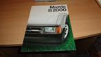 Folder  MAZDA  B 2000  Cab Plus  PICKUP, Boeken, Auto's | Folders en Tijdschriften, Nieuw, Mazda, Verzenden