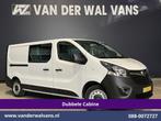 Opel Vivaro 1.6 CDTI 126pk L2H1 Dubbele Cabine Euro6 Airco |, Voorwielaandrijving, Stof, Gebruikt, 2000 kg