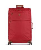 Brics X-Collection Trolley (4 wielen) rood 77 cm, Ophalen, Uitschuifbare handgreep, 45 tot 55 cm, Nieuw