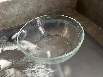 Glazen of glas serseerschaal rond (24x9 cm) beschikbaar voor biedingen