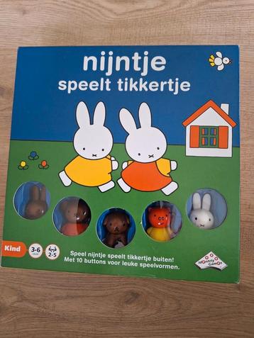 3 spellen Nijntje: speelt tikkertje, samen leren tellen, spo beschikbaar voor biedingen