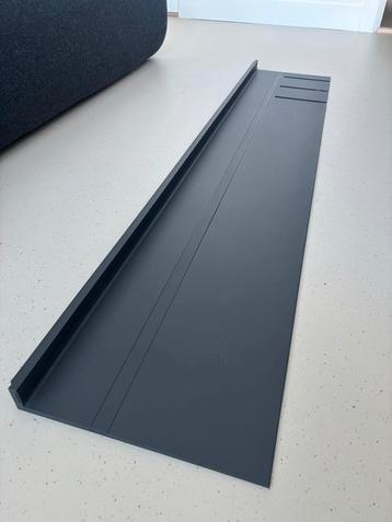 Strackk wandplank zwart 150cm beschikbaar voor biedingen
