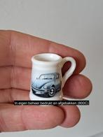 Porselein bierpul, Volkswagen kever, D2xH3cm, Antiek en Kunst, Antiek | Porselein, Ophalen of Verzenden