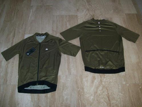 Nieuwe MEGMEISTER AERO MONO FIETSSHIRT Olive maat M, XL, Fietsen en Brommers, Fietsaccessoires | Fietskleding, Nieuw, Heren, Bovenkleding