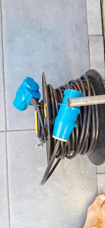 Kabelhaspel voor caravan/camper  beschikbaar voor biedingen